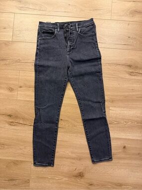 Denim forum High-Rise Black Skinny Jeans — Sleek Everyday Fit